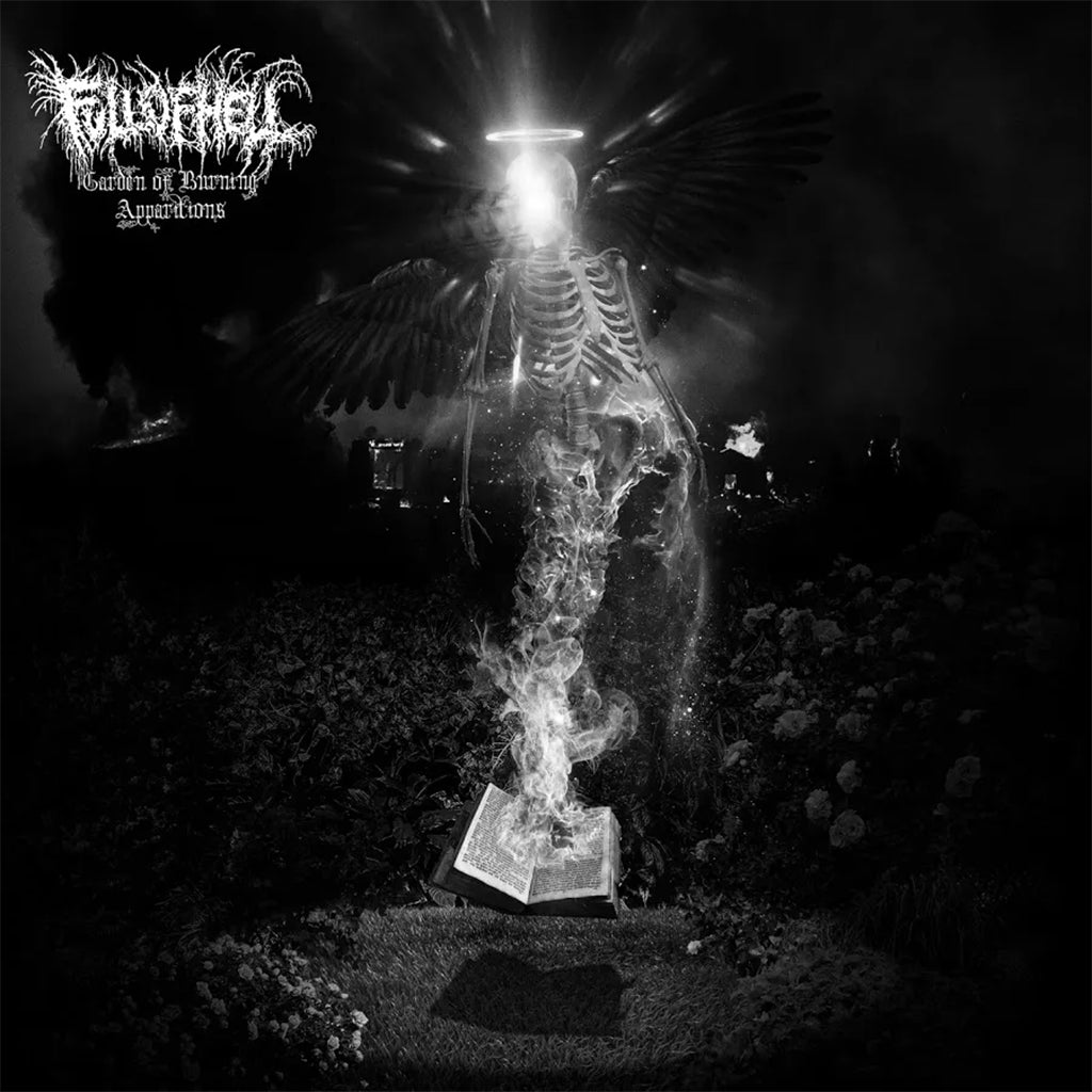 FULL OF HELL - Garden Of Burning Apparitions (Repress) - LP - White Inside Black Ice w/ White & Silver Splatter Vinyl [DEC 8]