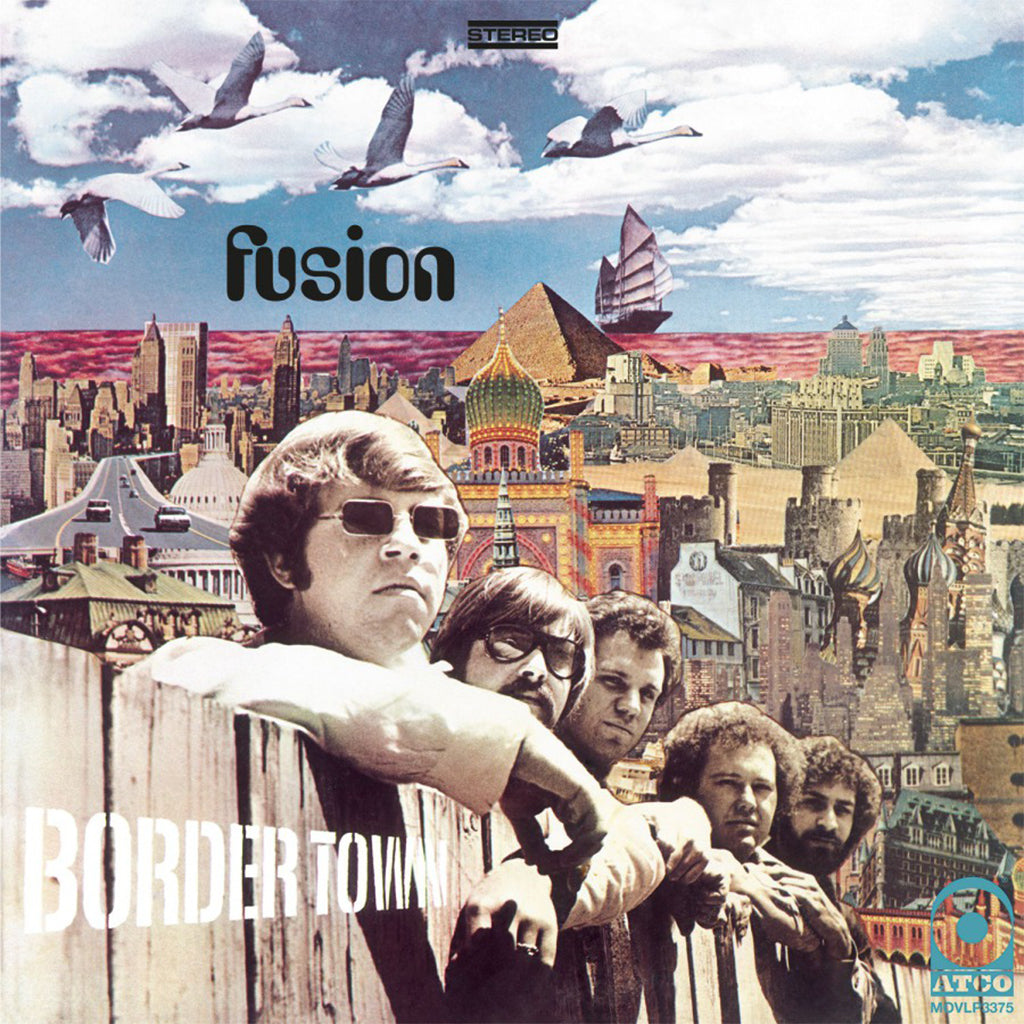 FUSION - Border Town (2023 Reissue) - LP - 180g Turquoise Colour Vinyl