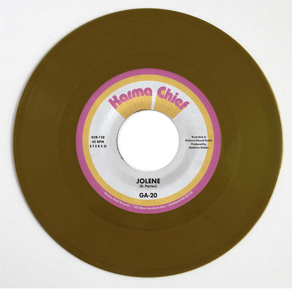 GA-20 - Jolene / Still As The Night - 7'' - Transparent Brown Vinyl [SEP 8]