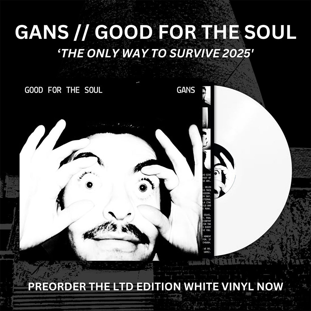 GANS - Good For The Soul - LP - White Vinyl [SEP 19]