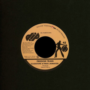 GLADSTONE & TRIOS JAMAICAS - Freedom Train (Reissue) - 7" - Black Vinyl