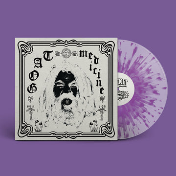 GOAT - Medicine - LP - Bohemica Colour (Frosted Clear w/ Purple Splatter) Vinyl