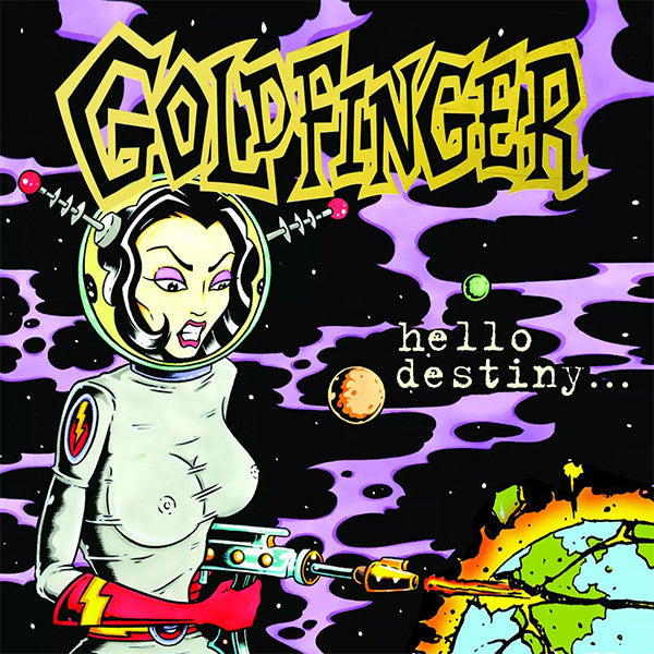 GOLDFINGER - Hello Destiny - LP - Purple Blast Vinyl