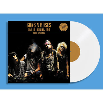 GUNS N' ROSES - Live In Indiana, 1991 - Radio Broadcast - LP - White Vinyl