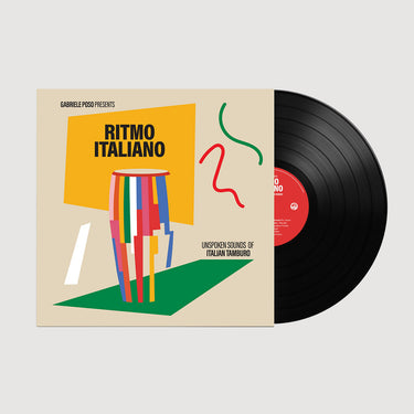 VARIOUS - Gabriele Poso Presents: Ritmo Italiano 'Unspoken Sounds Of Italian Tamburo' - LP - Black Vinyl [JUN 20]