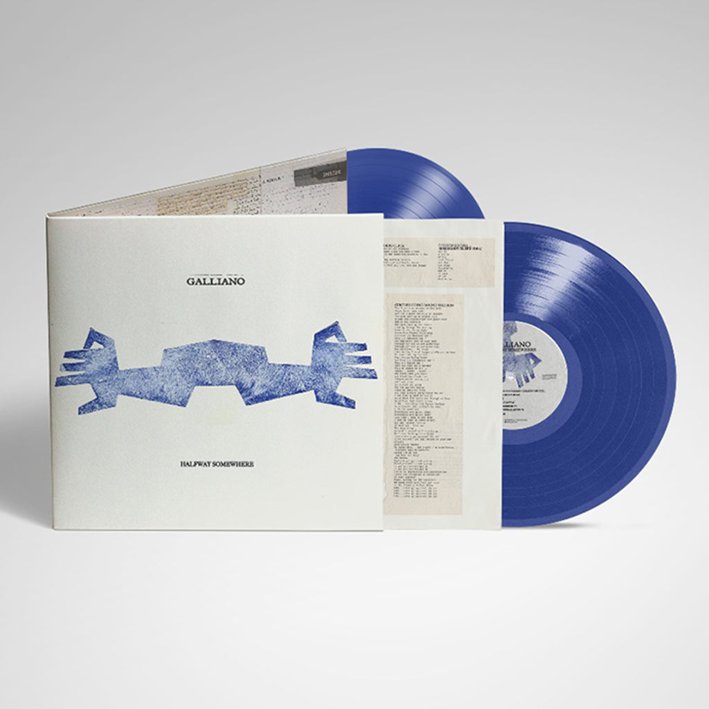 GALLIANO - Halfway Somewhere - 2LP - Gatefold Blue Vinyl [AUG 30]