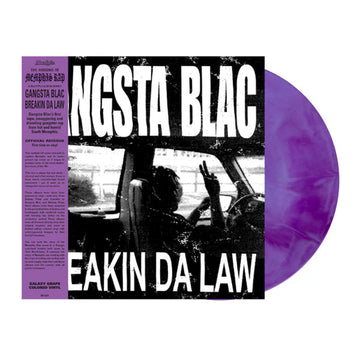 GANGSTA BLAC - Breakin Da Law (30th Anniversary Edition) - LP - Galaxy Grape Coloured Vinyl [FEB 21]