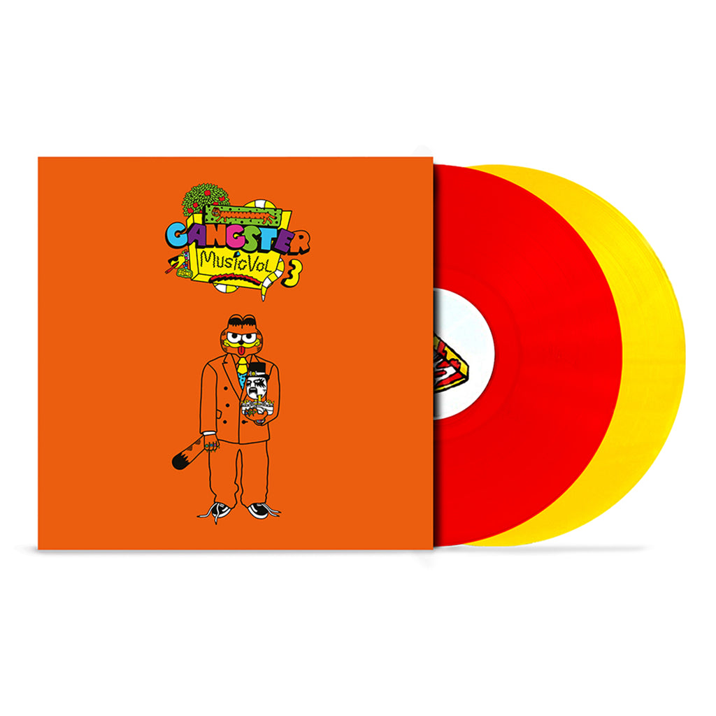 GANGSTER DOODLES PRESENTS... (VARIOUS) - Gangster Music Vol. 3 - 2LP - Red & Yellow Vinyl [NOV 28]