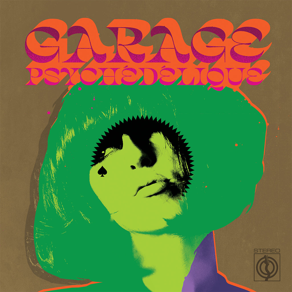 VARIOUS ARTISTS - Garage Psychédélique (The Best of Garage Psych and Pzyk Rock 1965-2019) - 2LP - Transparent Lime Vinyl [JUL 12]