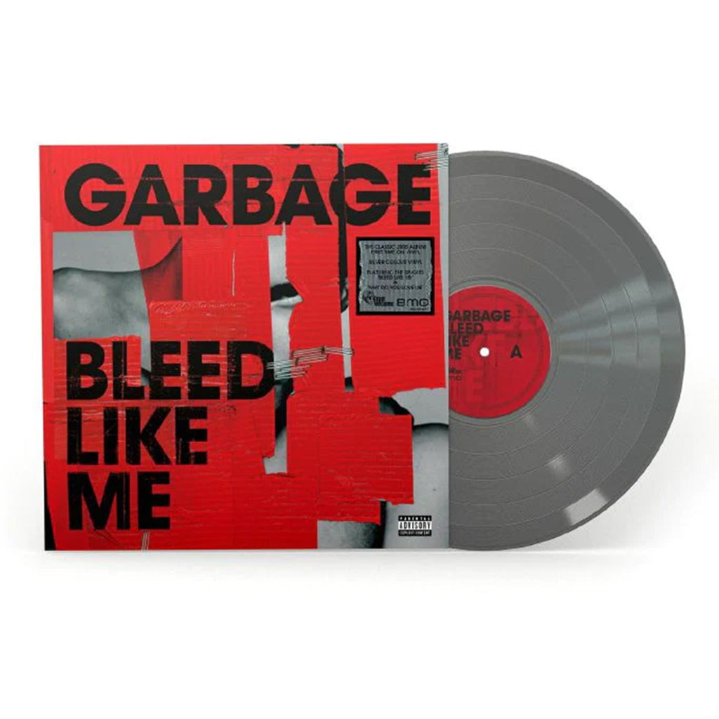 GARBAGE - Bleed Like Me (Remastered) - LP - Silver Vinyl