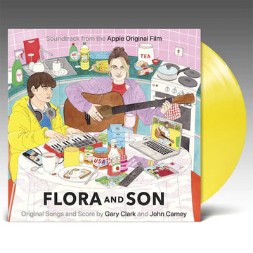 GARY CLARK & JOHN CARNEY - Flora And Son (Original Soundtrack) - LP - Yellow Vinyl