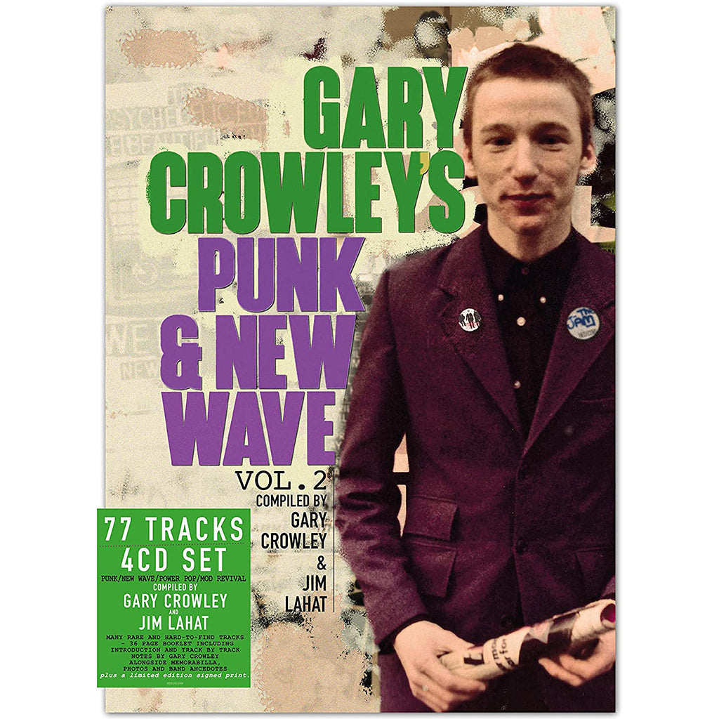 VARIOUS - Gary Crowley’s Punk & New Wave Vol. 2 - 4CD Media Book [MAY 19]