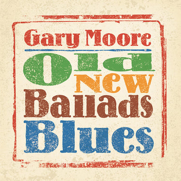 GARY MOORE - Old New Ballads Blues (Reissue) - 2LP - Black Vinyl