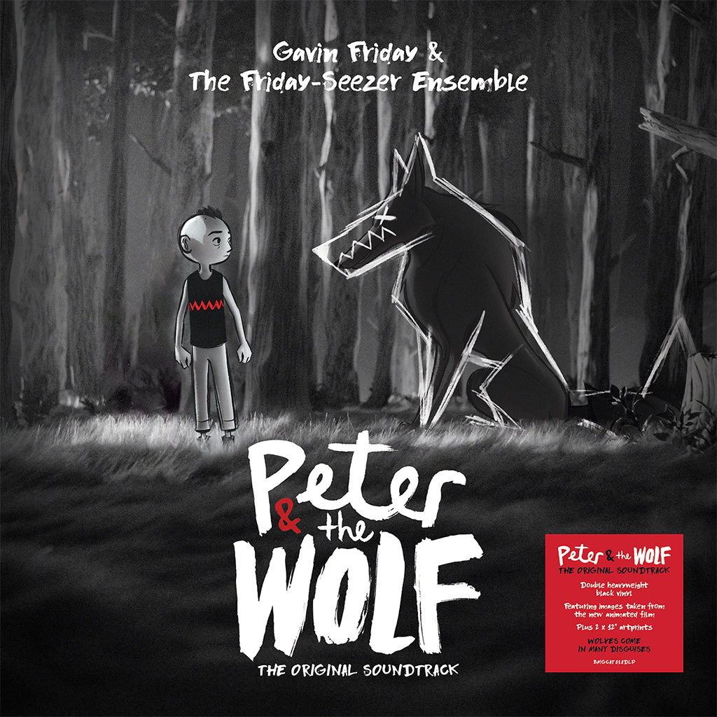 GAVIN FRIDAY & THE FRIDAY-SEEZER ENSEMBLE - Peter & The Wolf (Official Soundtrack) [Half-Speed Master w/ 2 Art Cards] - 2LP - Vinyl [OCT 20]
