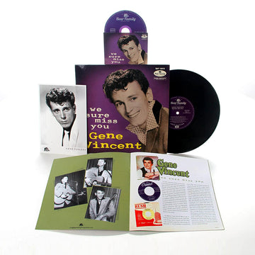 GENE VINCENT - We Sure Miss You (Repress) - 10'' LP - Vinyl + Bonus CD [JAN 3]