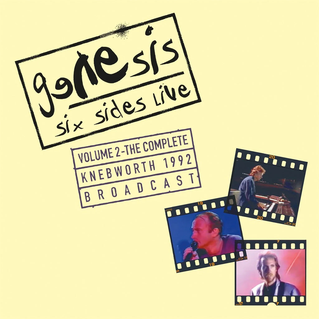 GENESIS - Six Sides Live, Vol.2 - The Complete Knebworth, 1992 Broadcast - 3LP - Purple Vinyl Set [OCT 10]