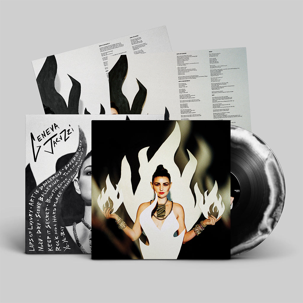 GENEVA JACUZZI - Triple Fire - LP - Black and White Coloured Smash Vinyl [AUG 23]