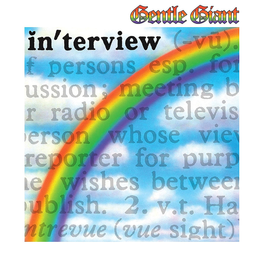 GENTLE GIANT - In'terview [2023 Steven Wilson Remix] - LP - Blue Vinyl [JUL 7]