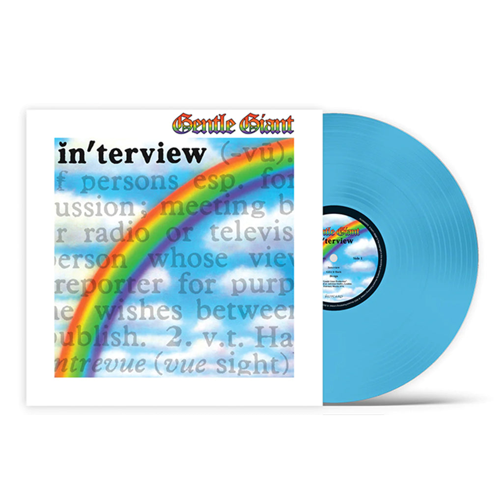 GENTLE GIANT - In'terview [2023 Steven Wilson Remix] - LP - Blue Vinyl [JUL 7]