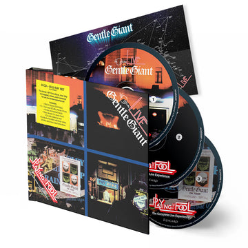 GENTLE GIANT - Playing The Fool: The Complete Live Experience - Deluxe 2CD + Blu-ray Set [MAY 2]