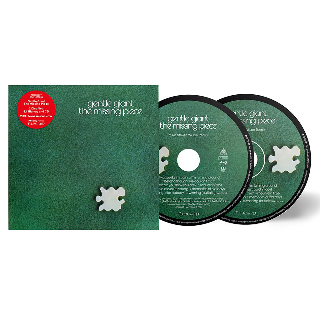 GENTLE GIANT - The Missing Piece (2024 Steven Wilson Remix) - Blu Ray + CD [FEB 23]