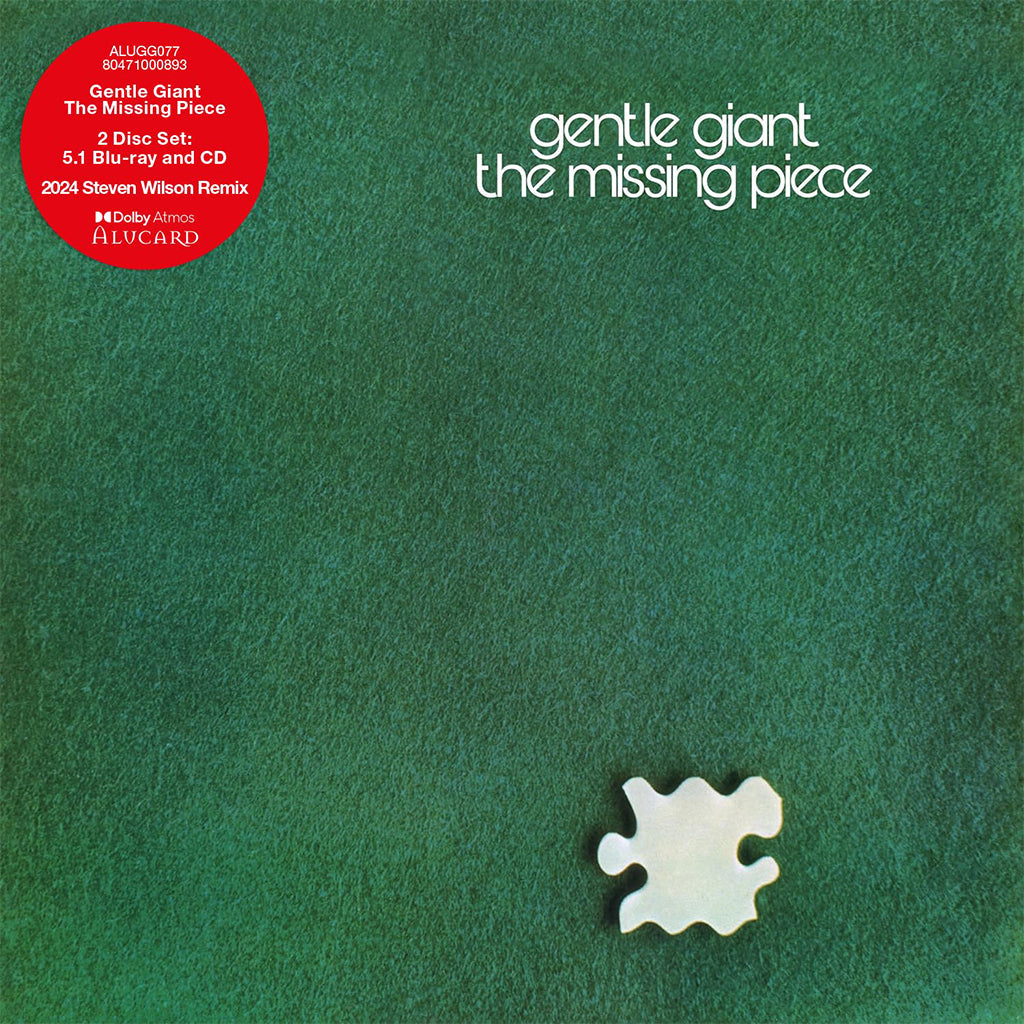GENTLE GIANT - The Missing Piece (2024 Steven Wilson Remix) - Blu Ray + CD [FEB 23]