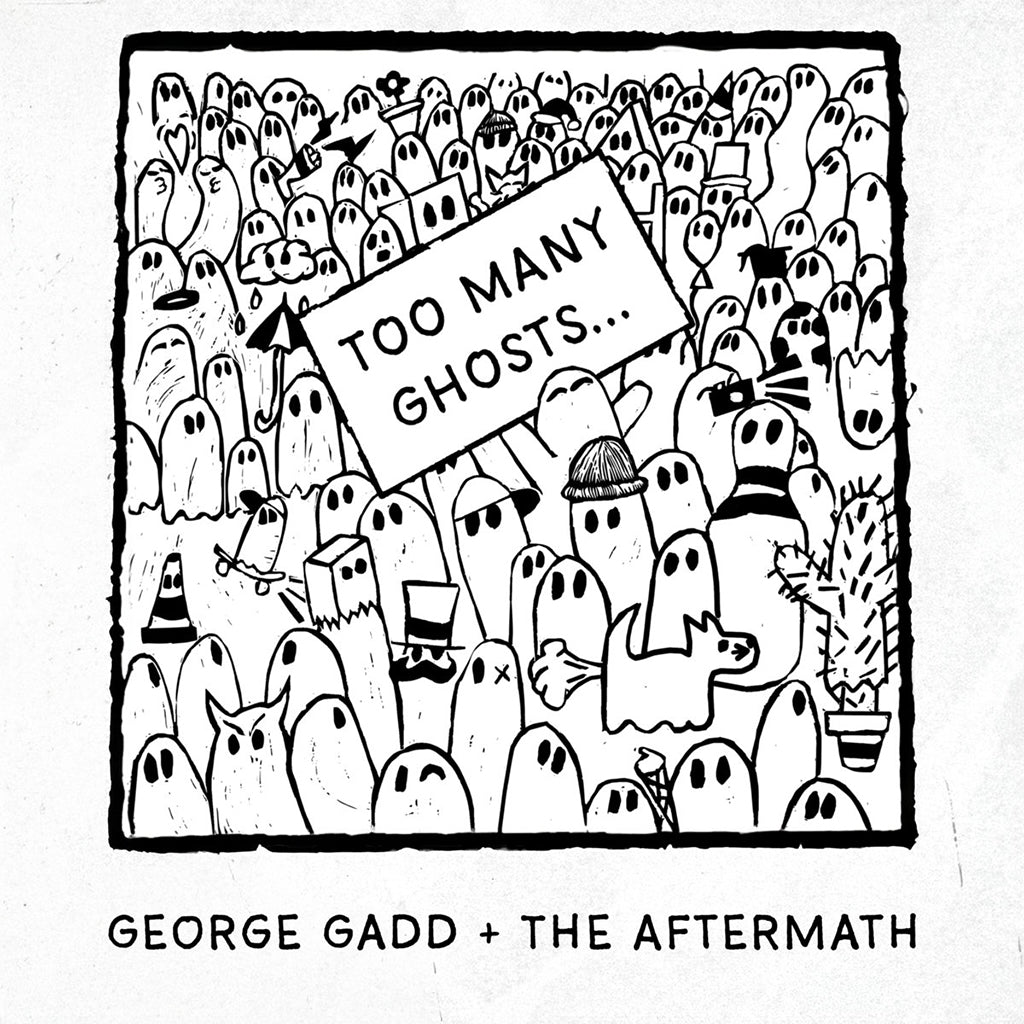 GEORGE GADD + THE AFTERMATH - Too Many Ghosts... - LP - Black/White Mix Colour Vinyl [SEP 5]