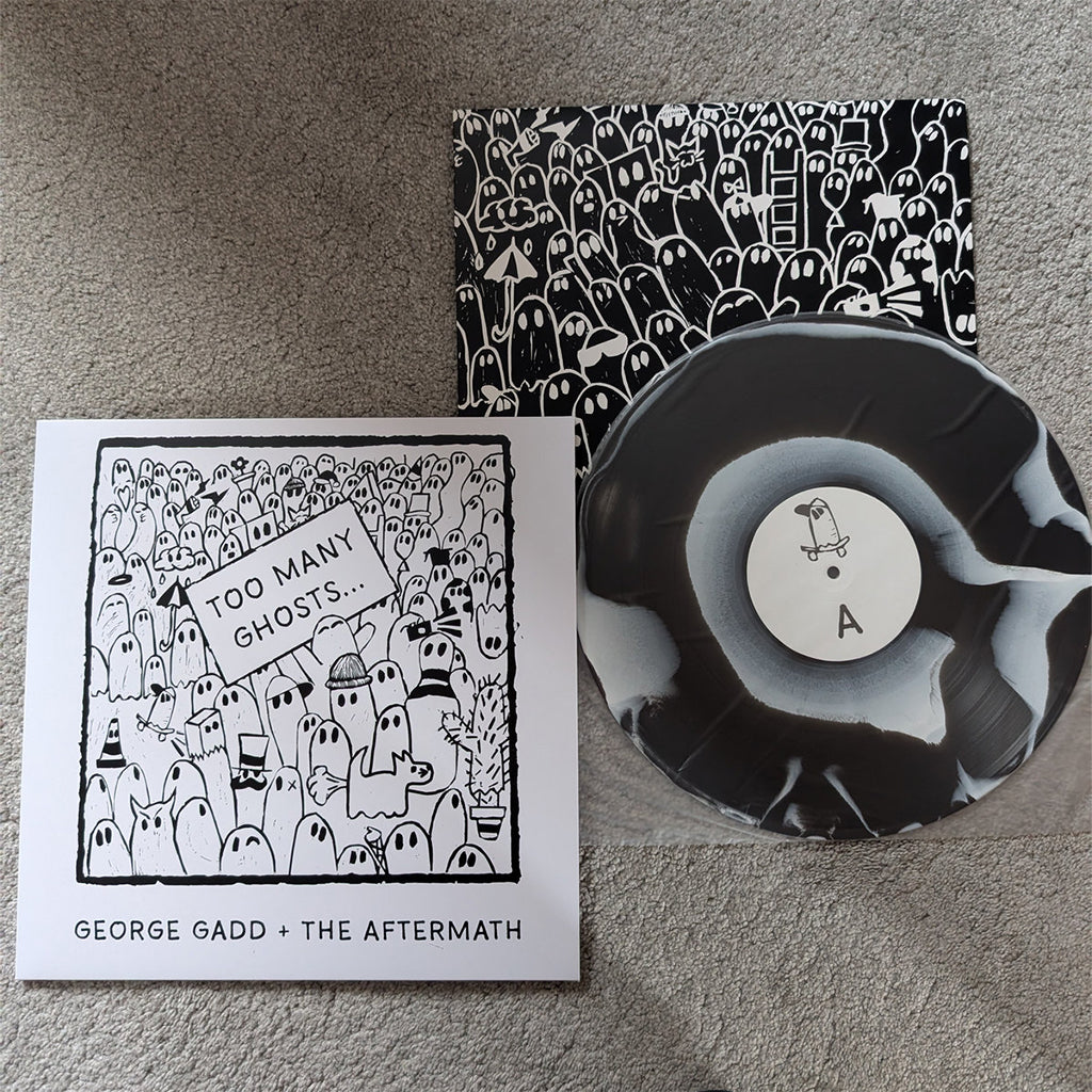 GEORGE GADD + THE AFTERMATH - Too Many Ghosts... - LP - Black/White Mix Colour Vinyl [SEP 5]