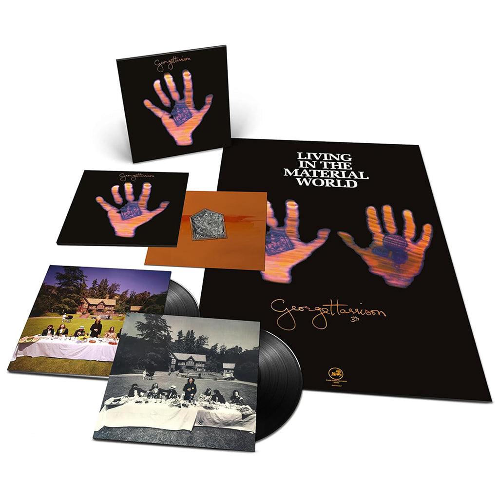 GEORGE HARRISON - Living In The Material World (50th Anniversary - Deluxe with Poster) - 2LP - Gatefold Vinyl [NOV 15]