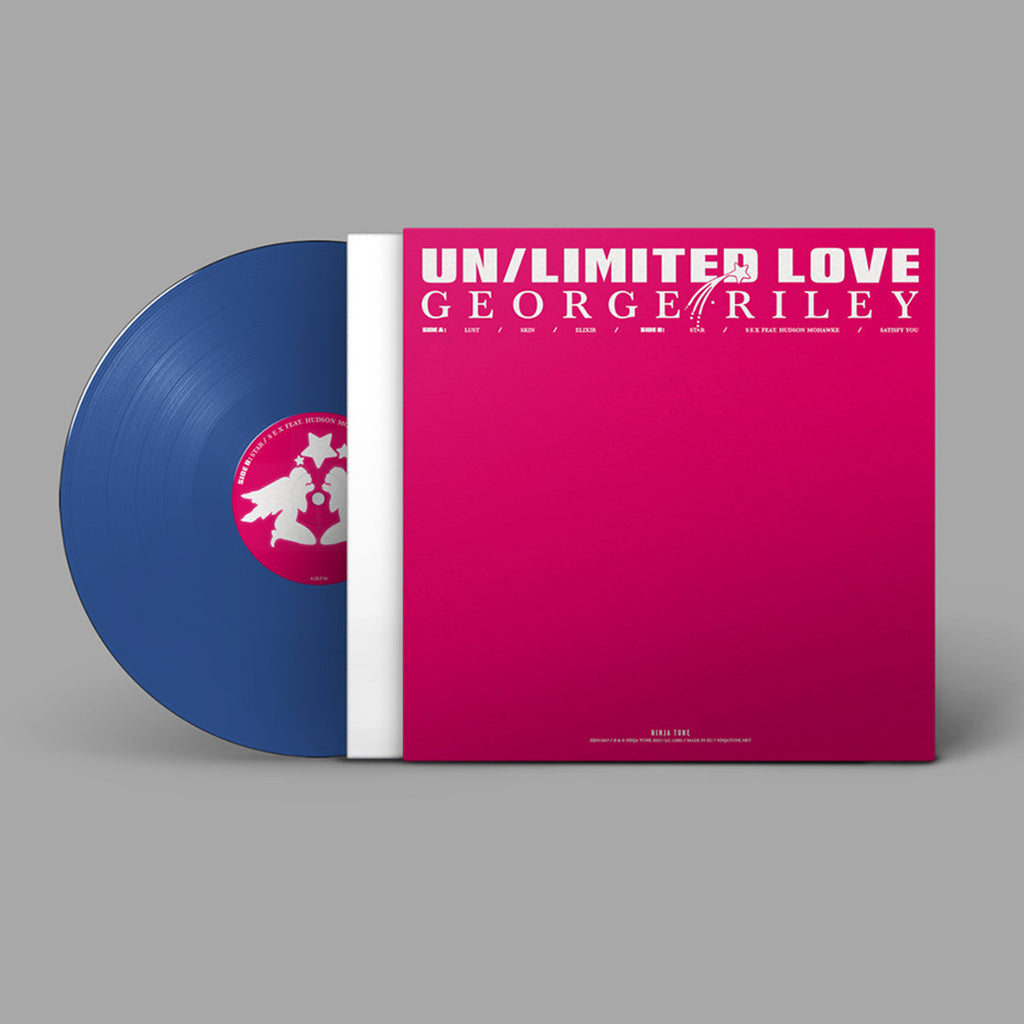 GEORGE RILEY - Un/limited Love (w/ fold-out poster and glitter sticker sheet) - 12'' EP - Solid Blue Vinyl [DEC 1]