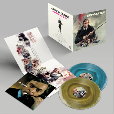 ROY BUDD - Get Carter (Original Soundtrack) [Expanded Edition with New Artwork] - 2LP - 180g Green / Blue Vinyl