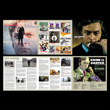 ROY BUDD - Get Carter (Original Soundtrack) [Expanded Edition with New Artwork] - 2LP - 180g Green / Blue Vinyl