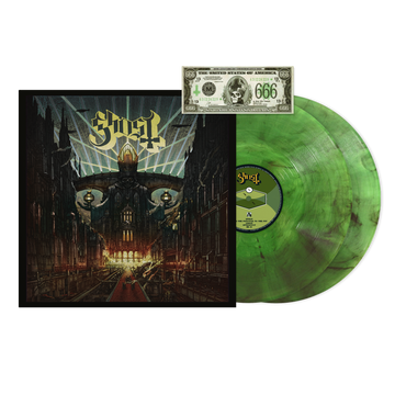 GHOST - Meliora (Deluxe) [National Album Day 2025] - 2LP - 'Green Smoke 'Vinyl [OCT 18]