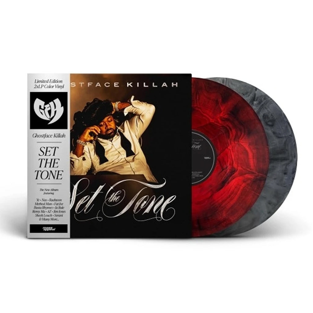GHOSTFACE KILLAH - Set The Tone (Guns & Roses) - 2LP - Red & Black Marble Vinyl