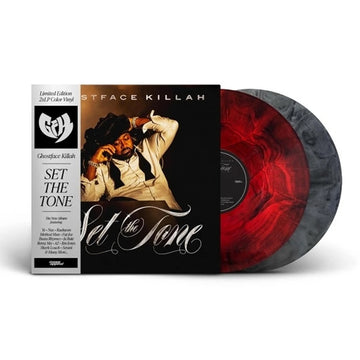 GHOSTFACE KILLAH - Set The Tone (Guns & Roses) - 2LP - Red & Black Marble Vinyl