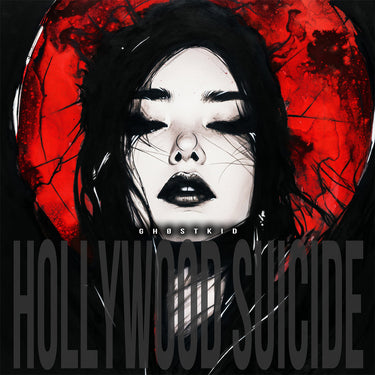 GHØSTKID - Hollywood Suicide - LP - Transparent Red Vinyl