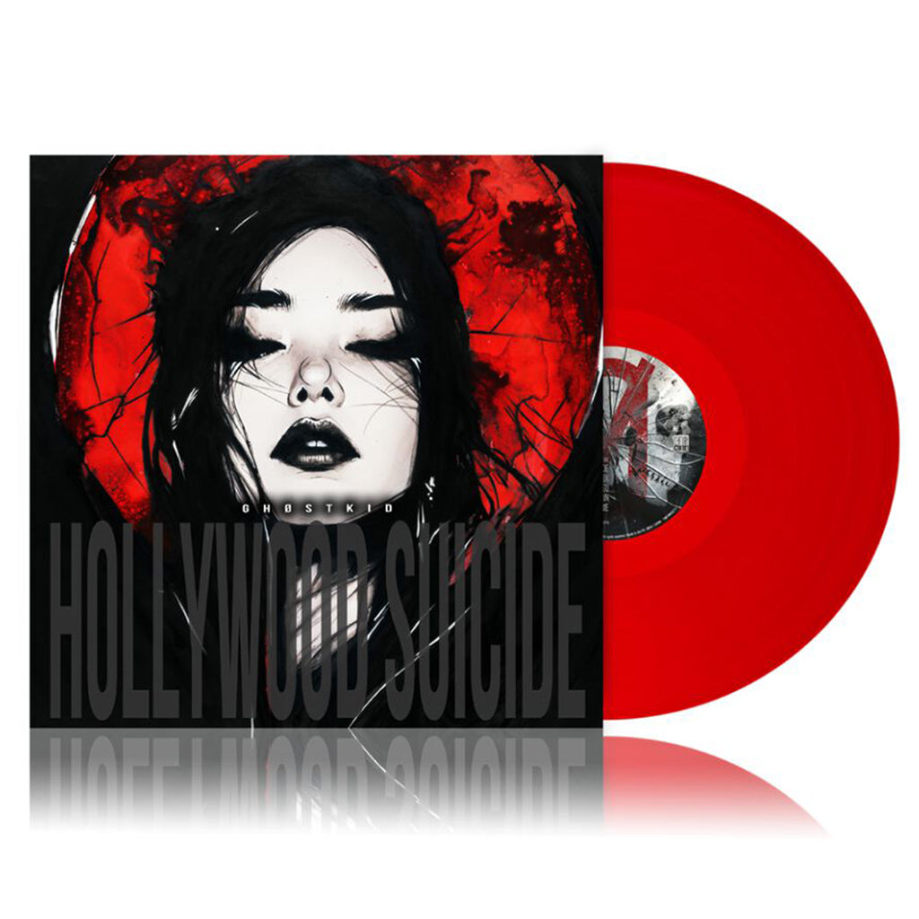 GHØSTKID - Hollywood Suicide - LP - Transparent Red Vinyl