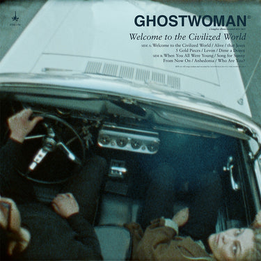 GHOSTWOMAN - Welcome To The Civilized World (w/ Poster) - LP - Transparent Orange Vinyl
