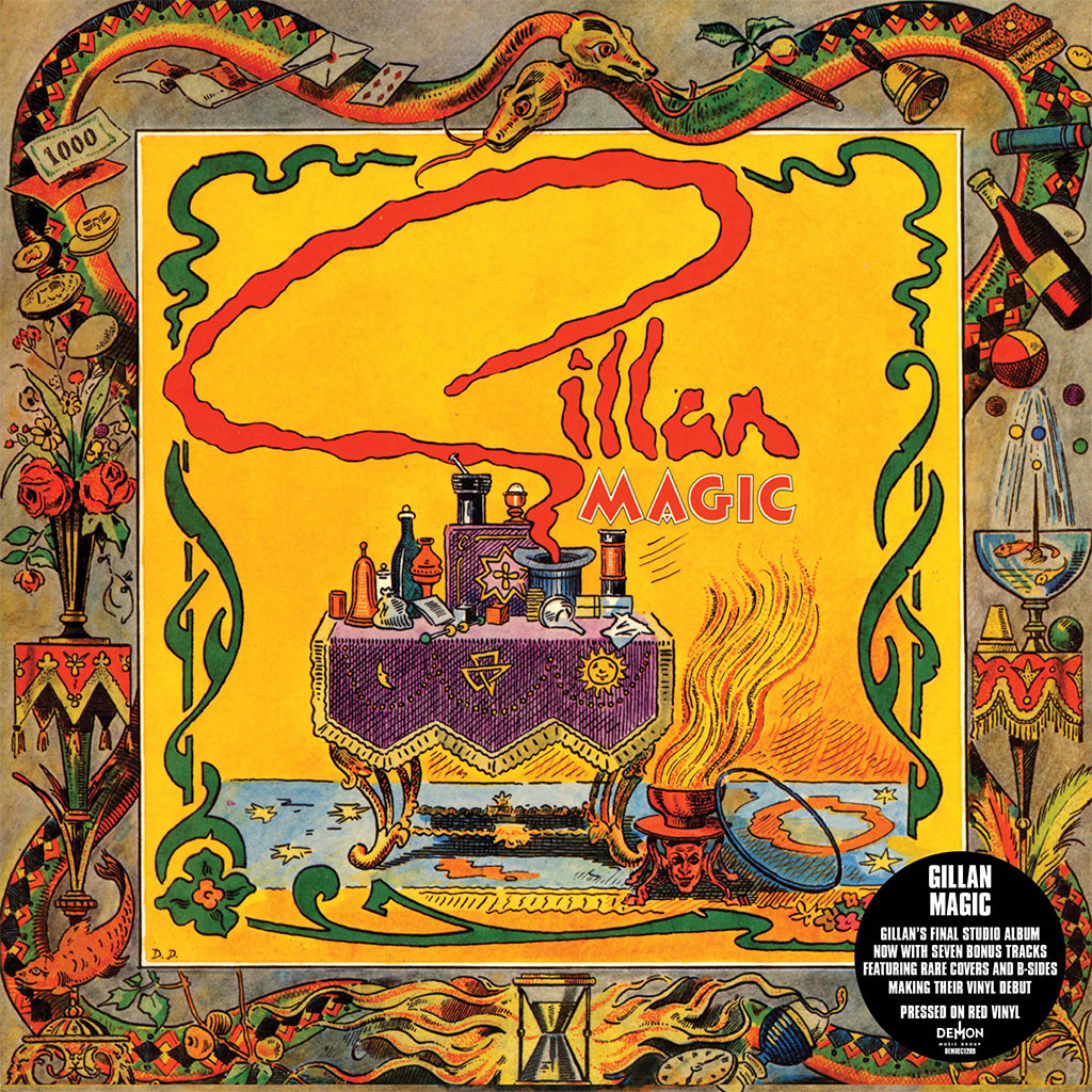 GILLAN - Magic (Expanded Edition) - 2LP - Red Vinyl [MAR 28]