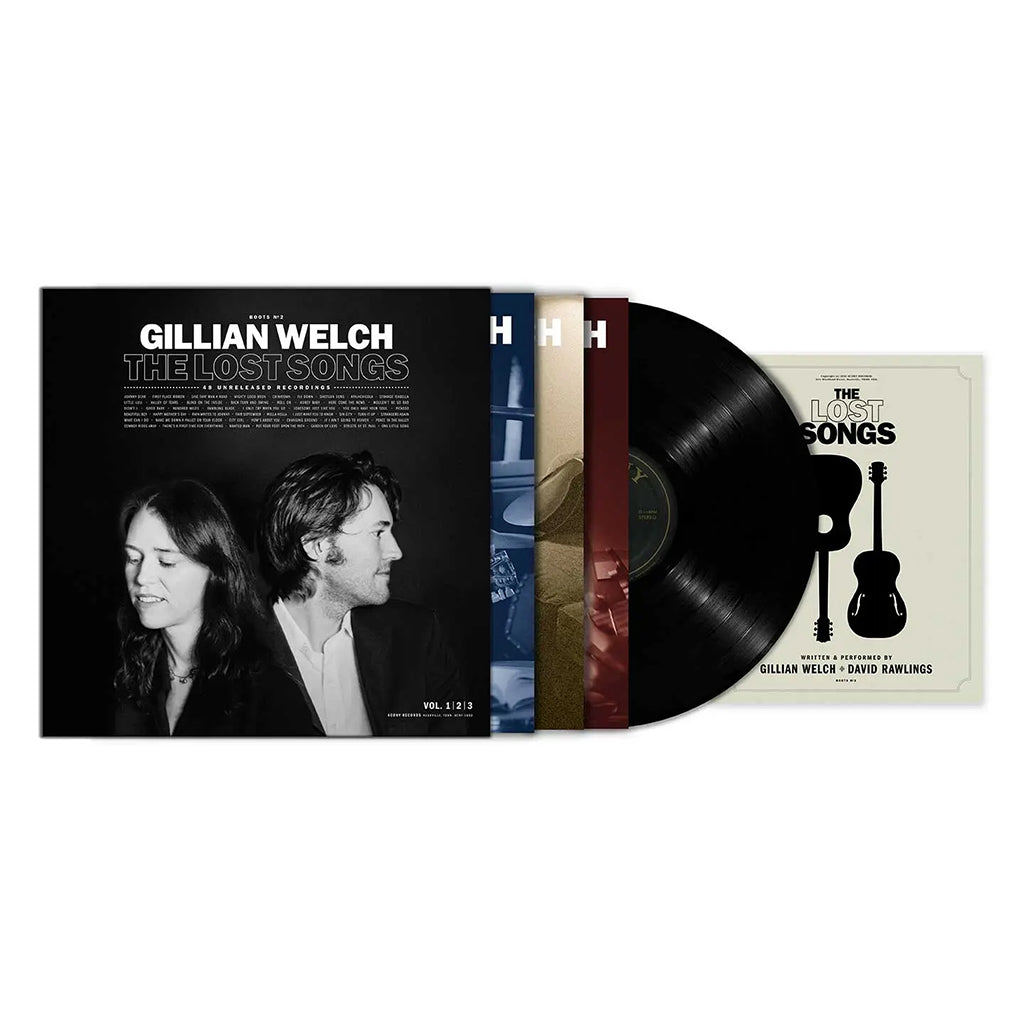 GILLIAN WELCH - Boots No. 2: The Lost Songs (Vol. 1 | 2 | 3) [5th Anniversary Reissue] - 3LP - Vinyl Box Set [NOV 7]