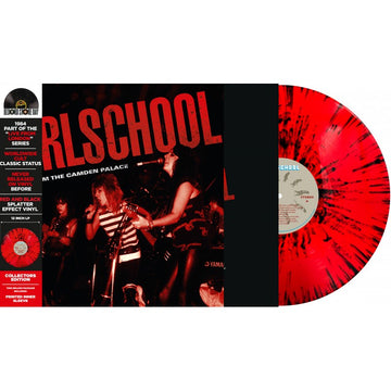 Girlschool - Live From The Camden Palace - 1LP - Red & lack Splatter Vinyl  [Record Store Day 2026]