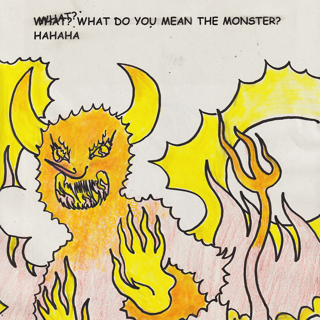GLASSHOUSE RED SPIDER MITE - What Do You Mean The Monster?... Hahaha - 12'' EP - Yellow Vinyl - Dinked Early Doors Edition #04 [DEC 19]