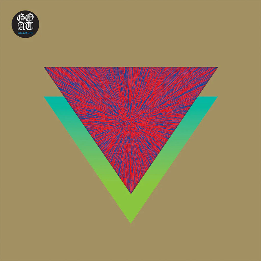 GOAT - Commune (2023 Repress) - LP - Green with Blue Swirl Vinyl