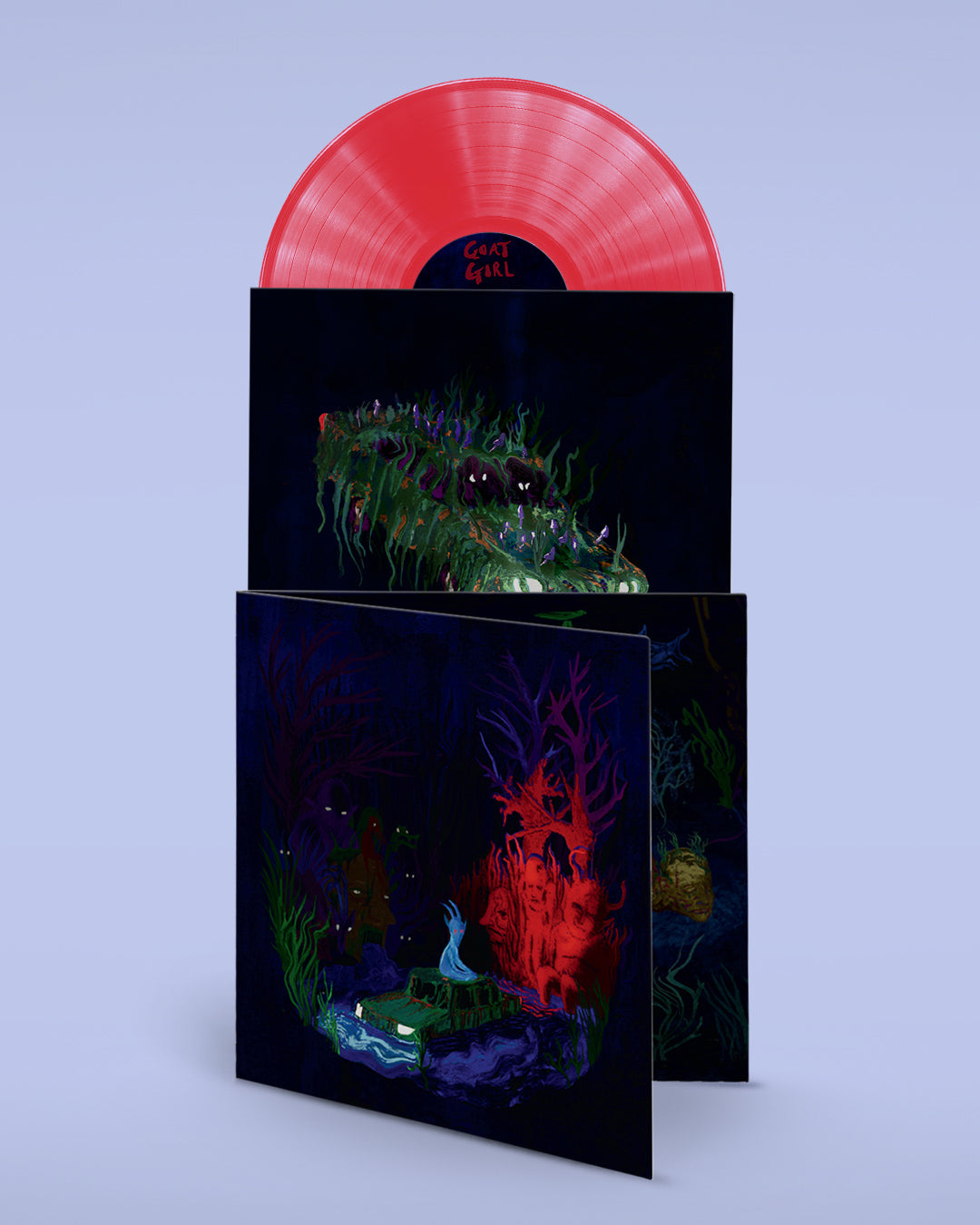 GOAT GIRL - Below The Waste - LP - Gatefold Transparent Red Vinyl [JUN 7]