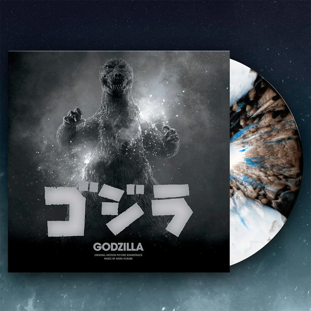 AKIRA IFUKUBE - Godzilla (Original Motion Picture Soundtrack) - 70th Anniversary Edition - LP - Deluxe Gatefold Coloured Vinyl [MAR 7]