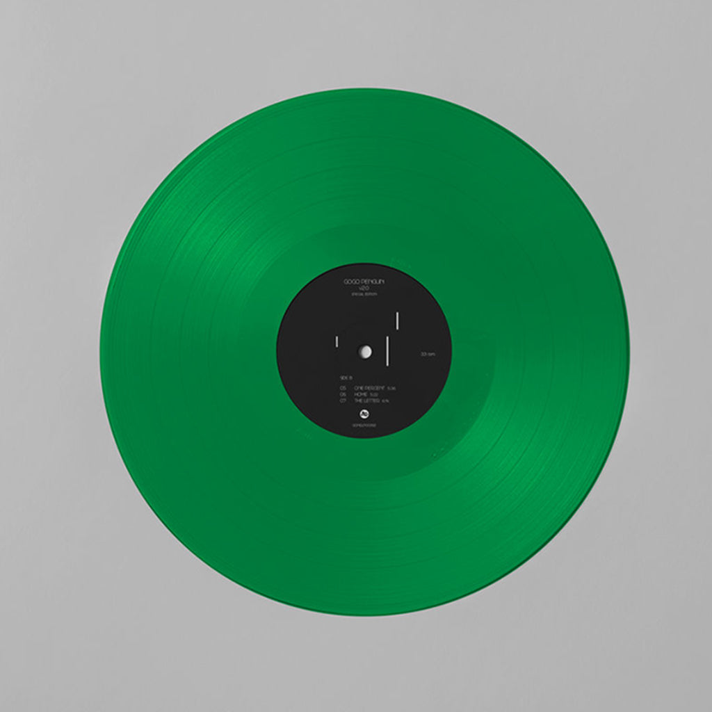 GOGO PENGUIN - v2.0 (Deluxe Edition) [2023 Repress] - 2LP - Transparent Light Green Vinyl