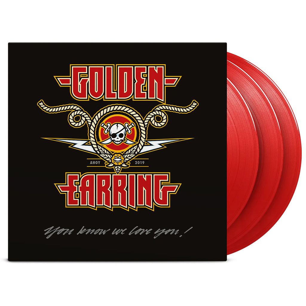GOLDEN EARRING - You Know We Love You! (2024 Repress with Replica Concert Poster) - 3LP - Deluxe 180g Red Vinyl