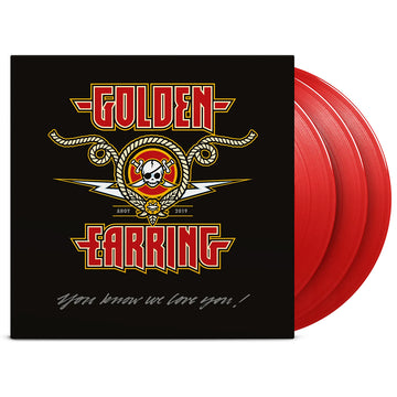 GOLDEN EARRING - You Know We Love You! (2024 Repress with Replica Concert Poster) - 3LP - Deluxe 180g Red Vinyl
