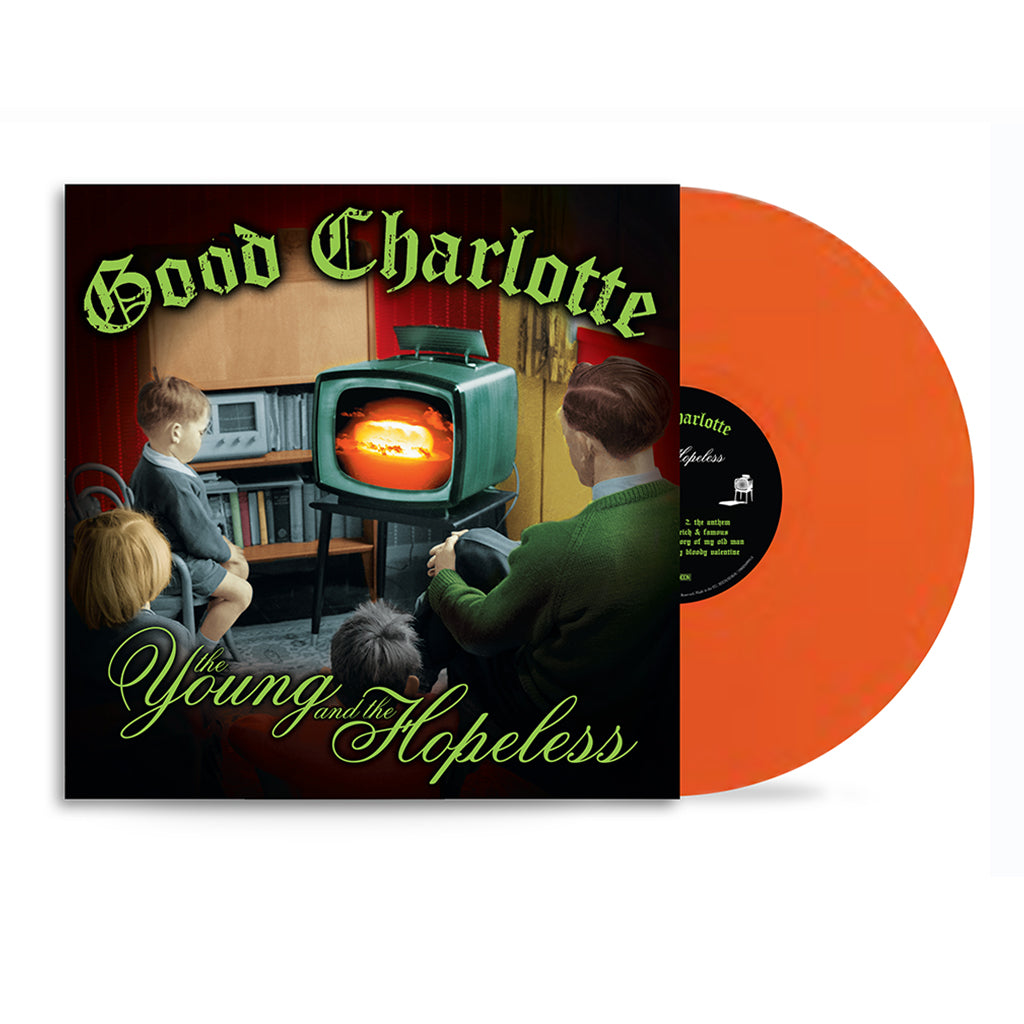 GOOD CHARLOTTE - The Young And The Hopeless (National Album Day 2025) - LP - 'Nuclear Orange' Colour Vinyl [OCT 18]