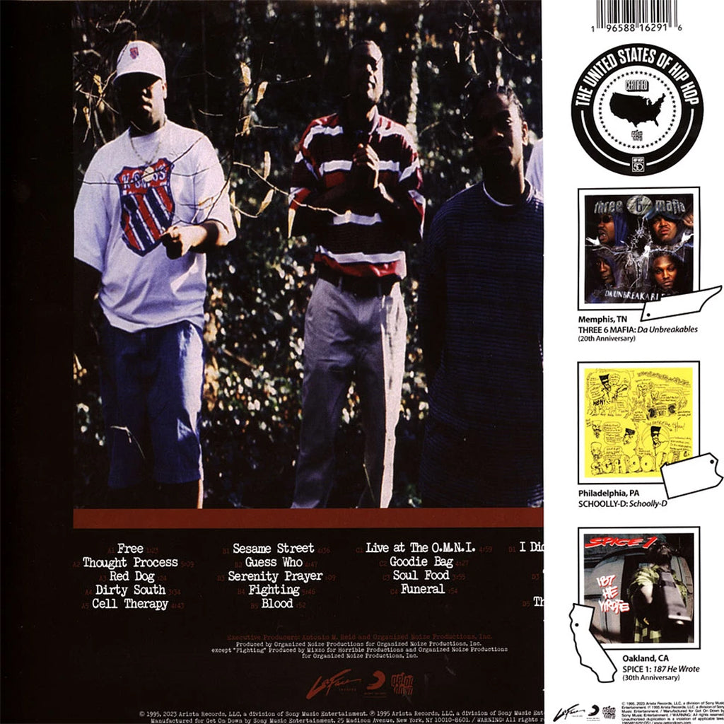 GOODIE MOB Soul Food [Black Friday 2023] 2LP Clear with Orange a